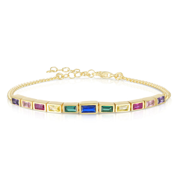 Baguette Bezel Bracelet