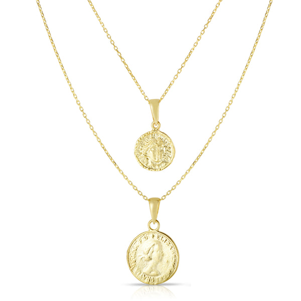 Coin Necklace Set